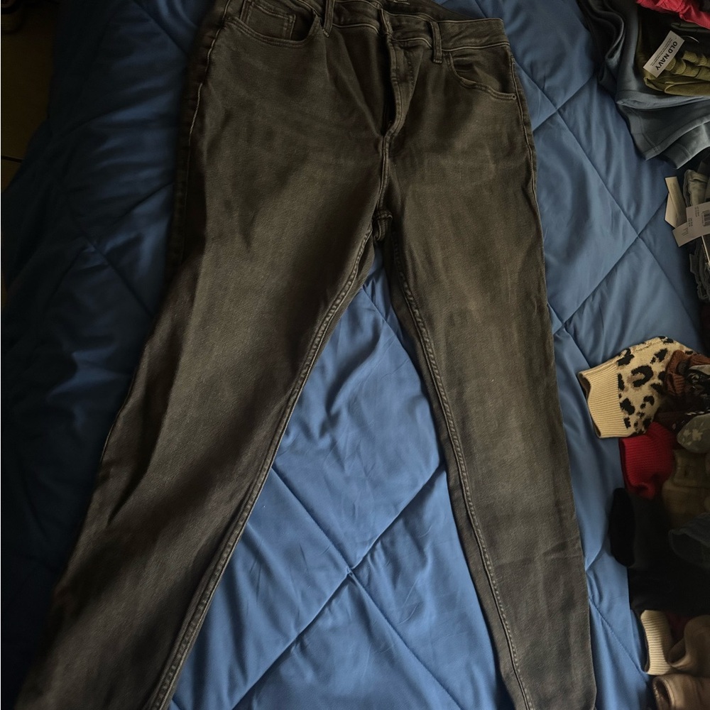 Old Navy Dark Gray Rockstar Jeans